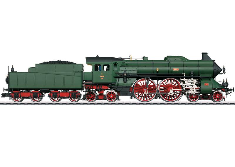 Märklin Dampflokomotive Baureihe S 2/6 "Museum" Auslauf