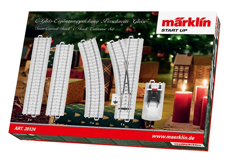 Märklin Märklin Start up - C-Gleis-Ergänzungspackung "Verschneite Gleise"