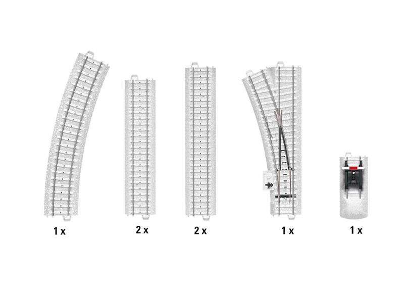 Märklin Märklin Start up - C-Gleis-Ergänzungspackung "Verschneite Gleise" Meist gekauft
