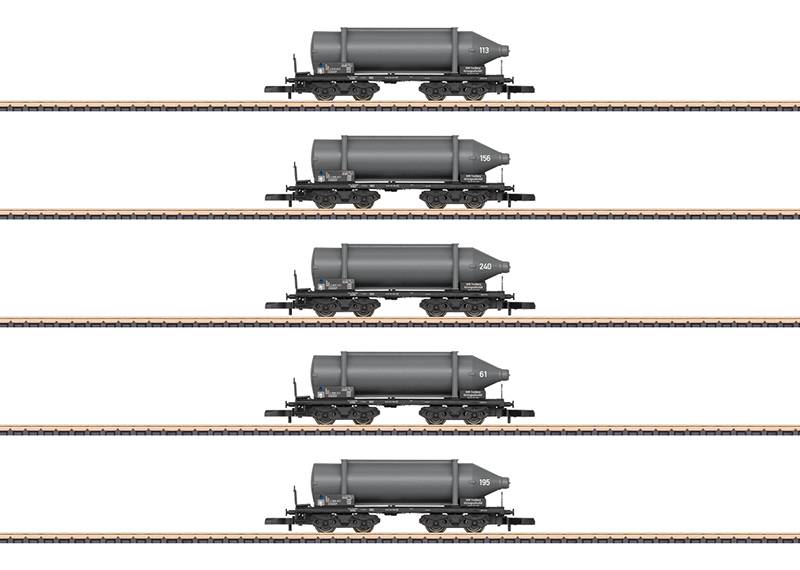 Märklin Carbid-Flaschenwagen-Set
