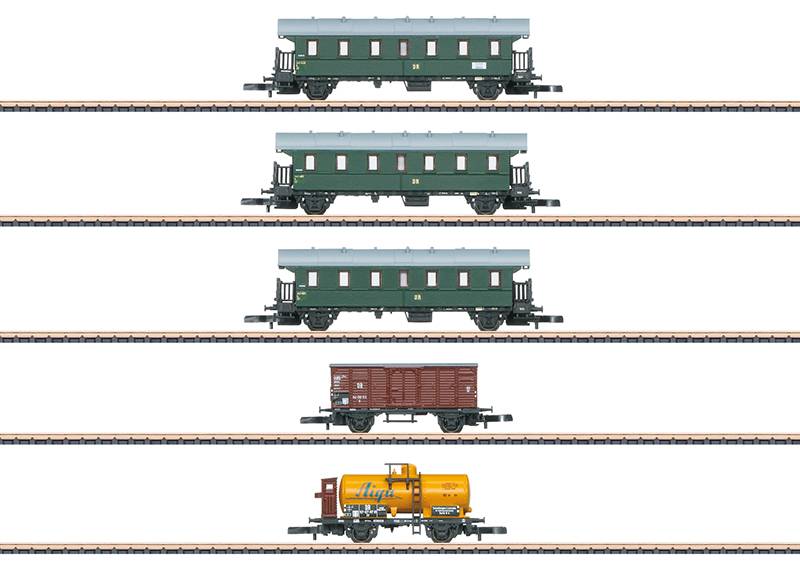 Märklin Wagenset "Rüganer Bäder-PmG"