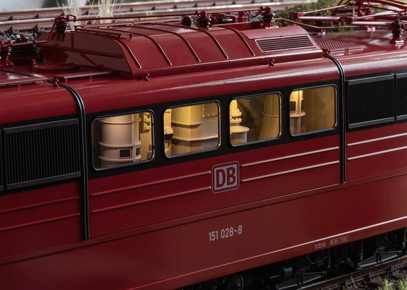 Märklin Elektrolokomotive Baureihe 151 Letzter Tag