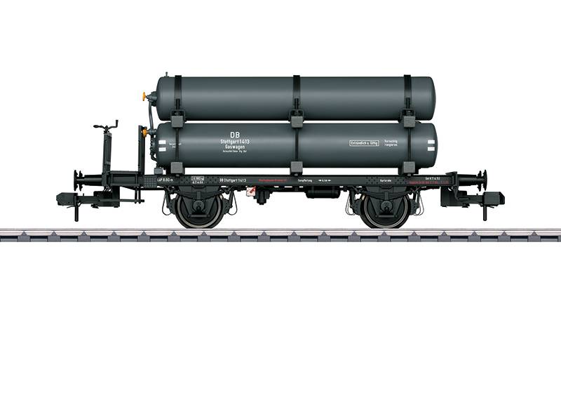 Märklin Dienstgutkesselwagen mit Gasbehältern