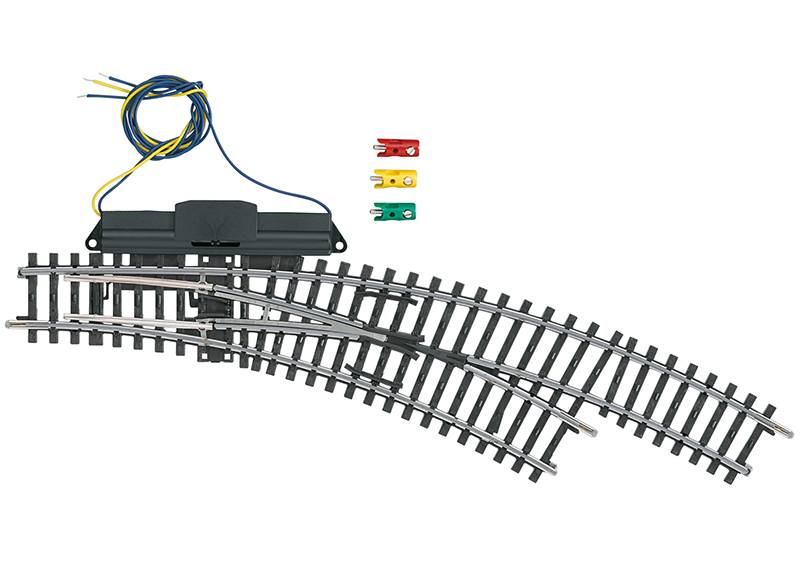 Märklin Märklin K-Gleis Bogenweiche rechts Außenbogen 30° im Parallelkreisabstand 64,6 mm