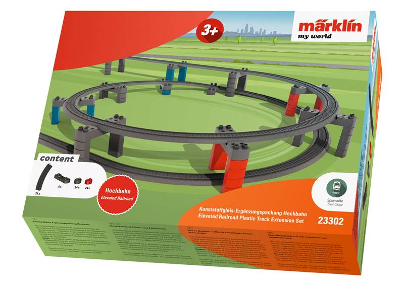 Märklin Märklin my world - Kunststoffgleis-Ergänzungspackung Gleiswendel