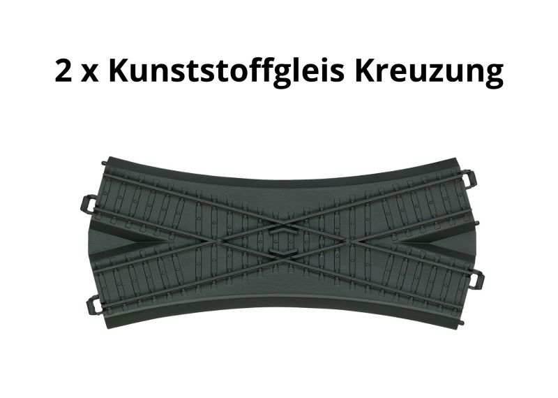 Märklin Märklin my world - Kunststoffgleis Kreuzung Fabrikladen