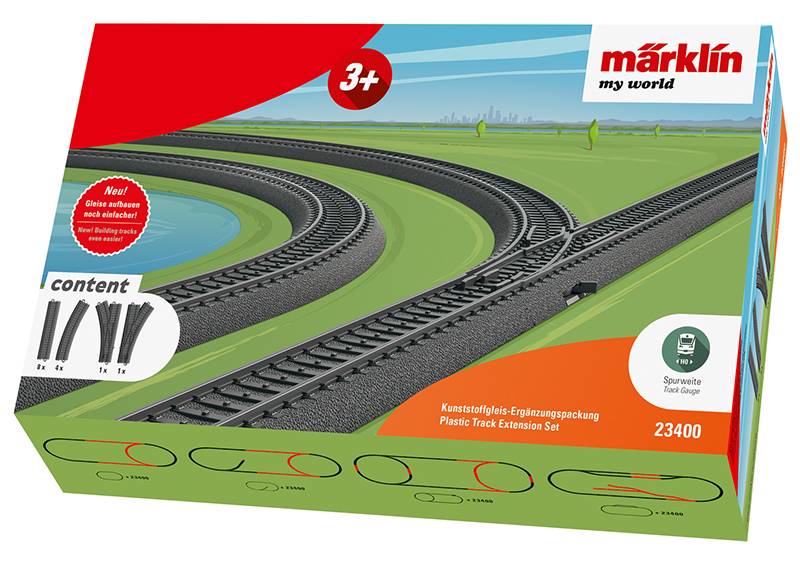 Märklin Märklin my world - Kunststoffgleis-Ergänzungspackung Begrenzt auf 3 Tage