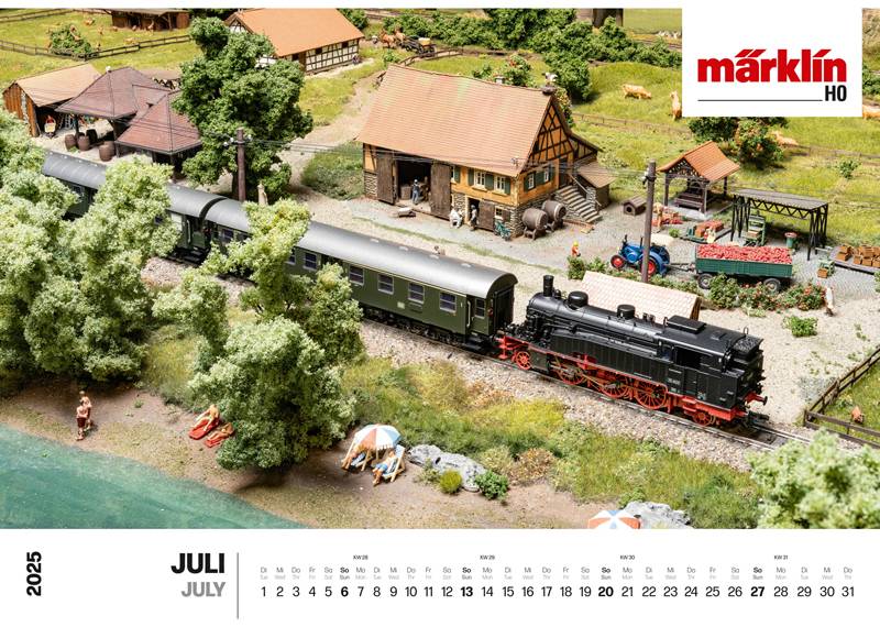 Märklin Märklin-/Trix-Wandkalender 2025