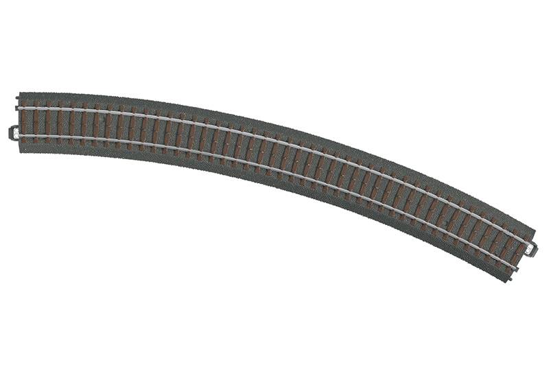 Märklin Märklin Gebogenes C-Gleis Radius R5 = 643,6 mm