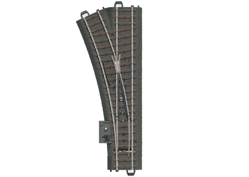 Märklin Märklin Weiche links Länge 188,3 mm