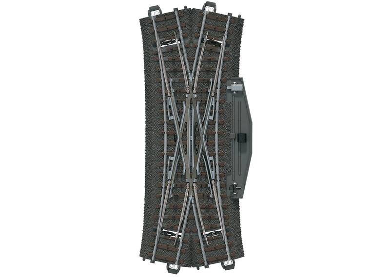 Märklin Märklin Doppelkreuzungsweiche Länge (DKW) 188,3 mm