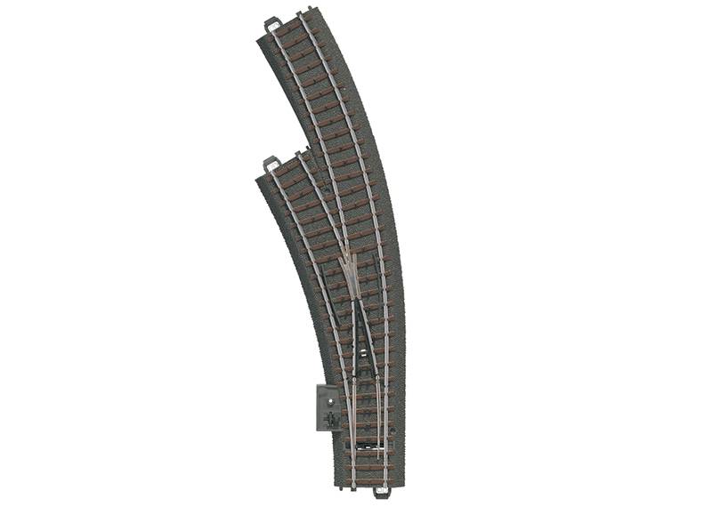 Märklin Märklin Bogenweiche links Radius 360 mm