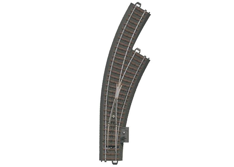 Märklin Märklin Bogenweiche rechts Radius 360 mm