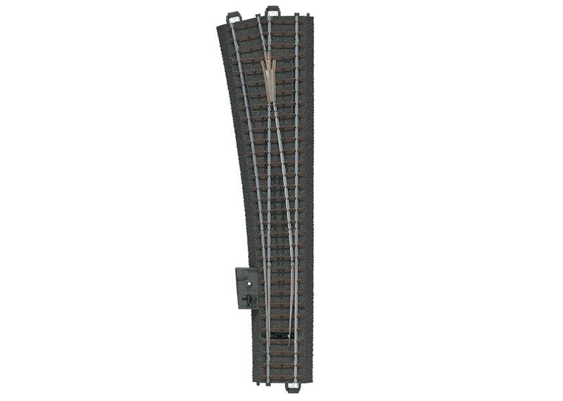 Märklin Märklin Schlanke Weiche links Länge 236,1 mm