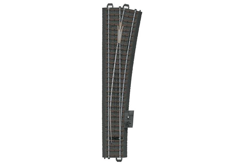 Märklin Märklin Schlanke Weiche rechts Länge 236,1 mm