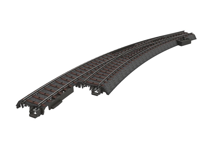 Märklin Märklin Bogenweiche links Radius 515 mm Kostenlose Rückgabe