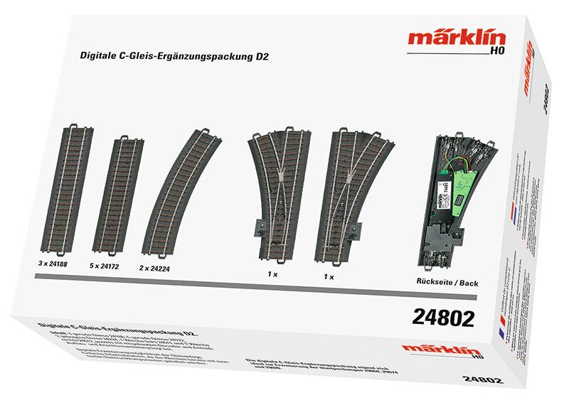Märklin Digitale C-Gleis-Ergänzungspackung D2