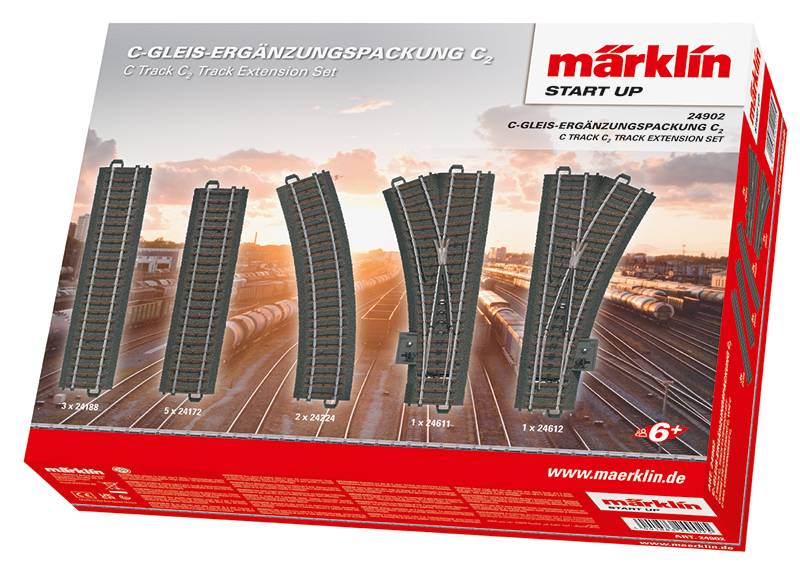 Märklin Märklin Start up - C-Gleis-Ergänzungspackung C2