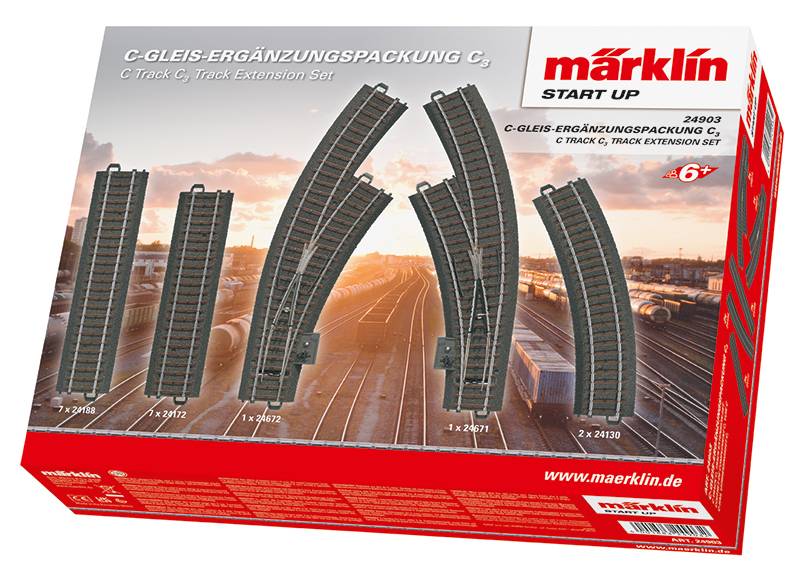 Märklin Märklin Start up - C-Gleis-Ergänzungspackung C3