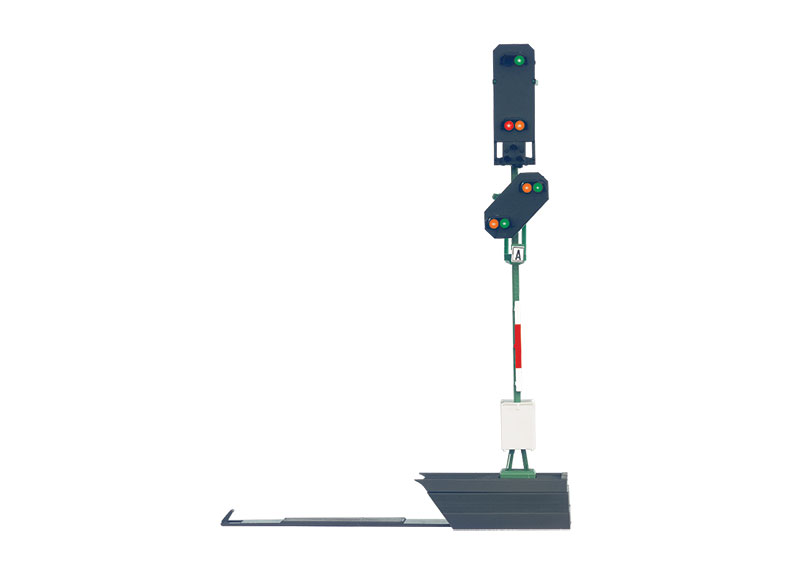 Märklin Lichthauptsignal mit Lichtvorsignal