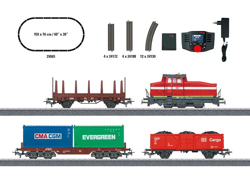 Märklin Digital-Startpackung "Moderner Rangierbetrieb mit DHG 500"