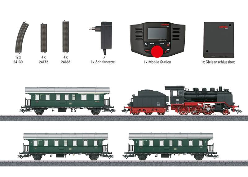 Märklin Digital-Startpackung "Nebenbahn mit BR 24" Saisonale Angebote