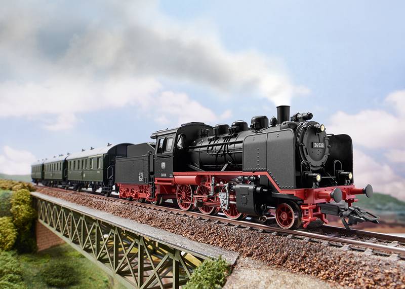 Märklin Digital-Startpackung "Nebenbahn mit BR 24" Saisonale Angebote