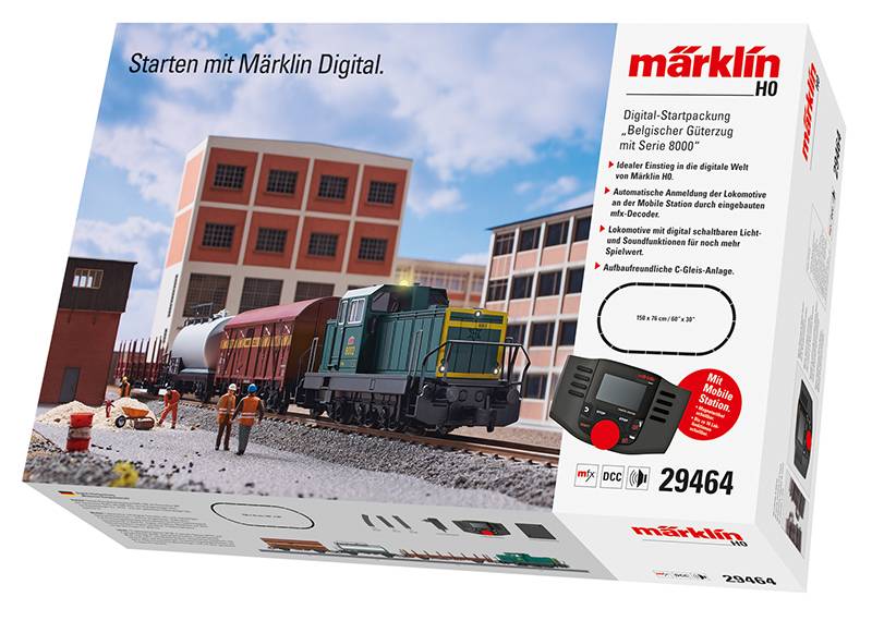 Märklin Digital-Startpackung "Belgischer Güterzug mit Serie 8000"