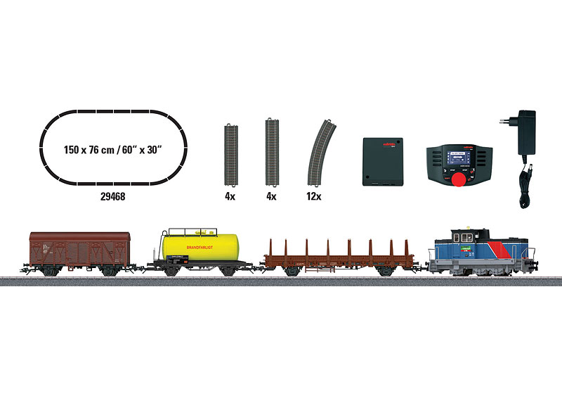 Märklin Digital-Startpackung "Schwedischer Güterzug Epoche VI" Wochenangebot