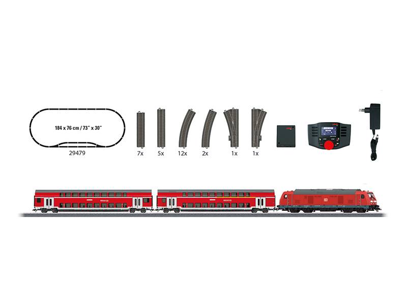 Märklin Digital-Startpackung "Regional-Express" Kostenlose Rückgabe