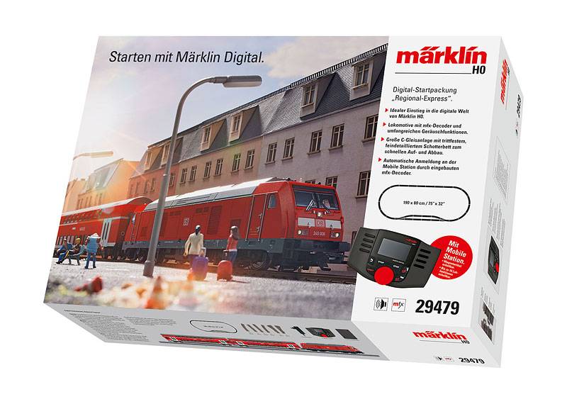 Märklin Digital-Startpackung "Regional-Express" Kostenlose Rückgabe