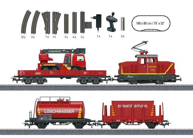 Märklin Märklin Start up - Startpackung "Feuerwehr" für Kinder ab 6 Jahren Letzte 3 Tage