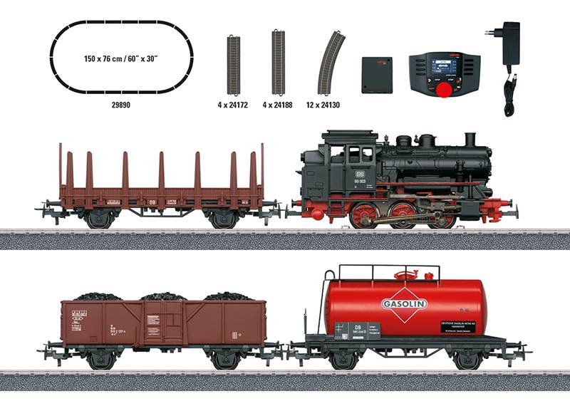 Märklin Digital-Startpackung "Güterzug mit BR 89.0"