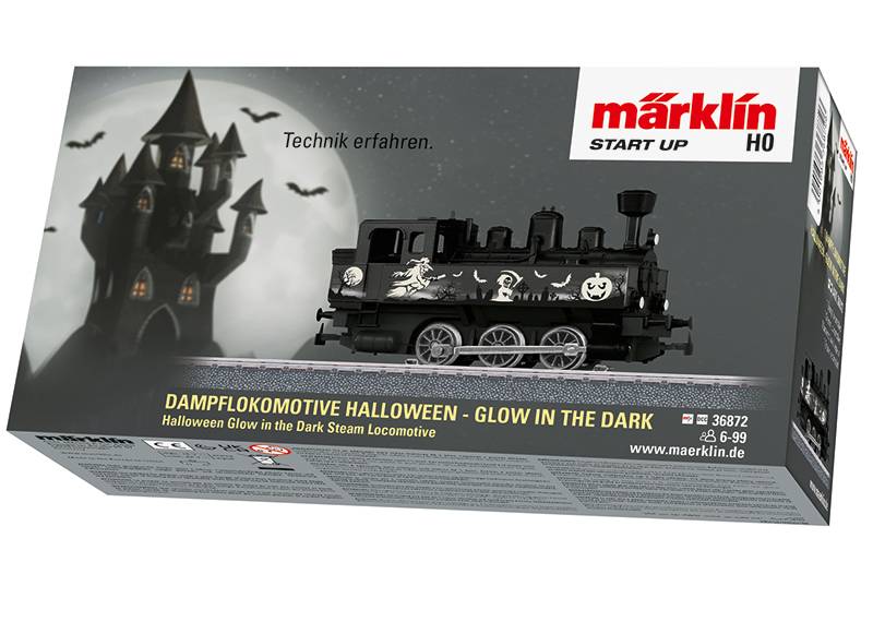 Märklin Märklin Start up - Dampflokomotive Halloween - Glow in the Dark
