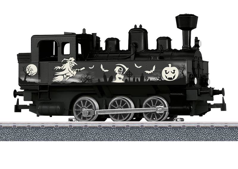 Märklin Märklin Start up - Dampflokomotive Halloween - Glow in the Dark 50% Rabatt mit kostenlosem Versand