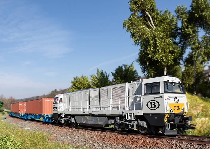 Märklin Diesellokomotive Vossloh G 2000 BB zollfrei