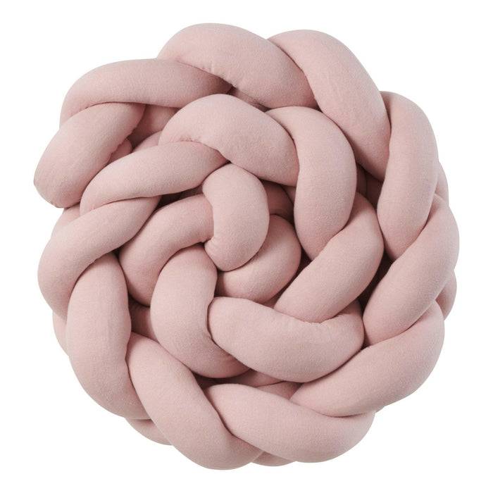 Nordic Coast Company Bettschlange geflochten Rosa Strick XL Clearance-Verkauf