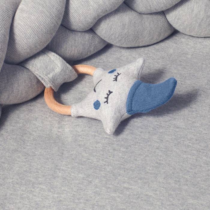 Nordic Coast Company Baby Nest geflochten Grau 50% Rabatt für begrenzte Zeit