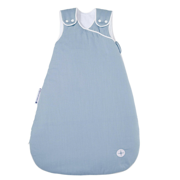 Nordic Coast Company Baby Schlafsack Blau Grau