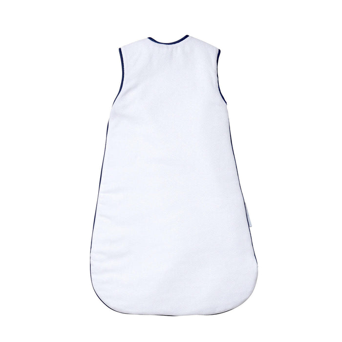 Nordic Coast Company Baby Schlafsack Weiß-Blau Verkauf