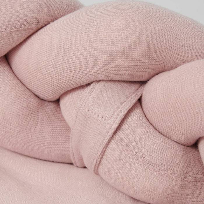 Nordic Coast Company Baby Nest geflochten Rosa im Angebot