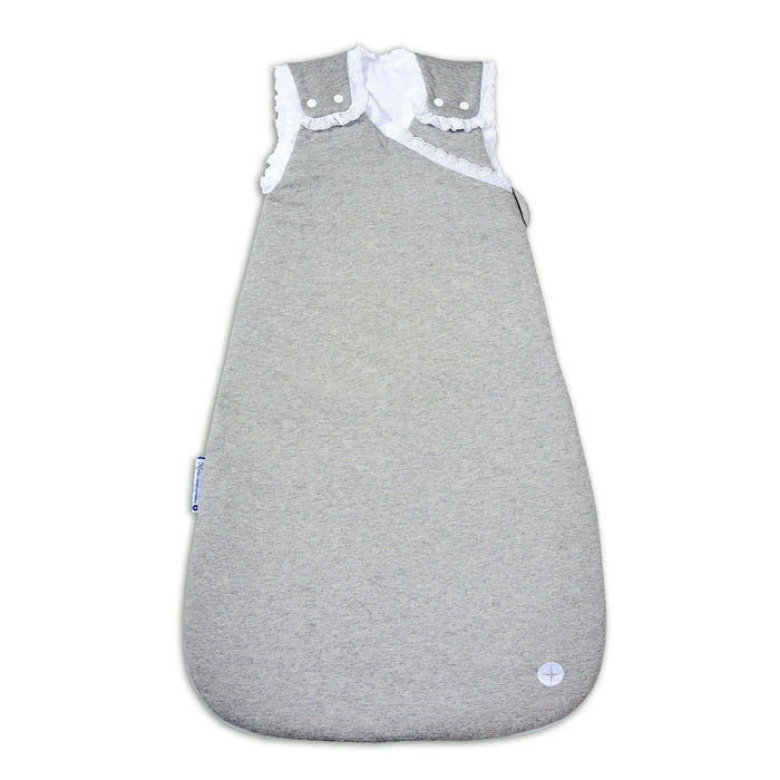 Nordic Coast Company Baby Schlafsack Grau Spitze