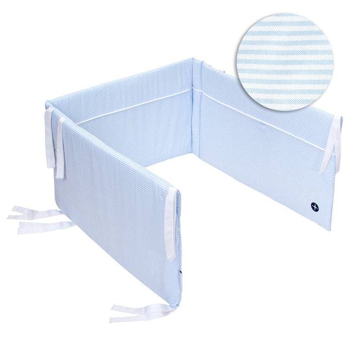 Nordic Coast Company Baby Bettnestchen Blau Flash Sale