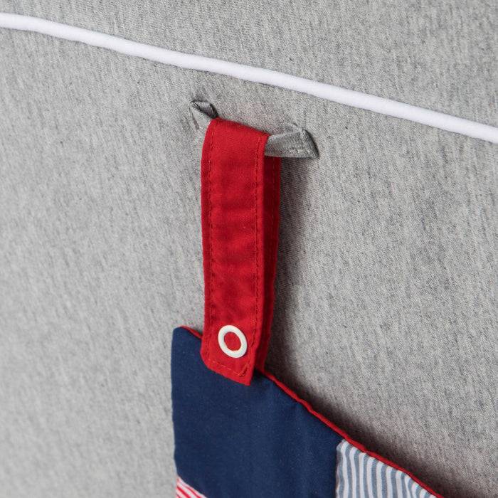 Nordic Coast Company Baby Bettnestchen Grau Spitze Begrenztes Angebot