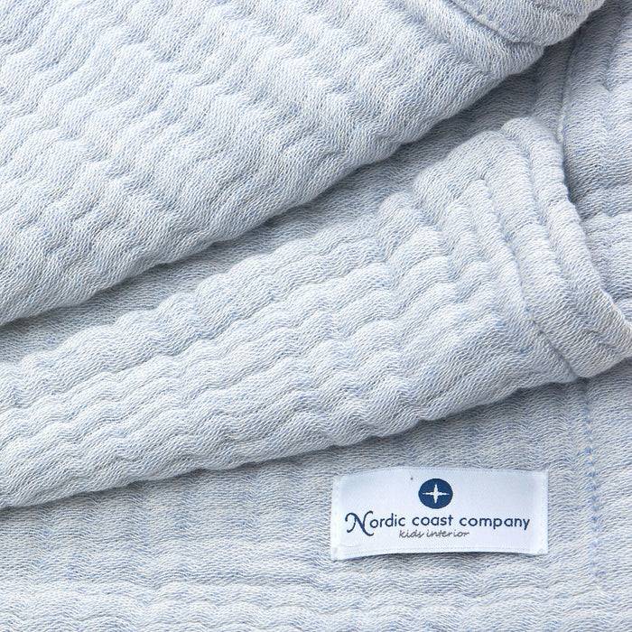 Nordic Coast Company Musselin Decke Blau Heißer Verkauf