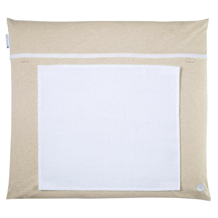 Nordic Coast Company Bezug Wickelauflage Beige Spitze