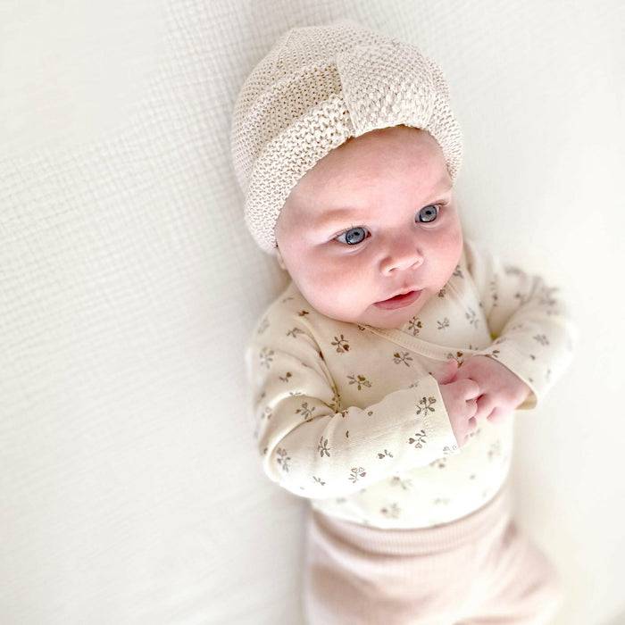 Nordic Coast Company Baby Turban Natur Riesige Ersparnisse