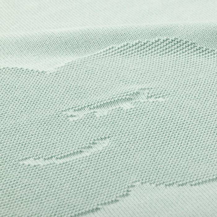 Nordic Coast Company Babydecke Wolke Mint Kostenlose Rückgabe