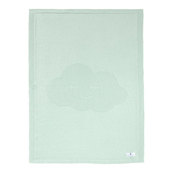 Nordic Coast Company Babydecke Wolke Mint Kostenlose Rückgabe