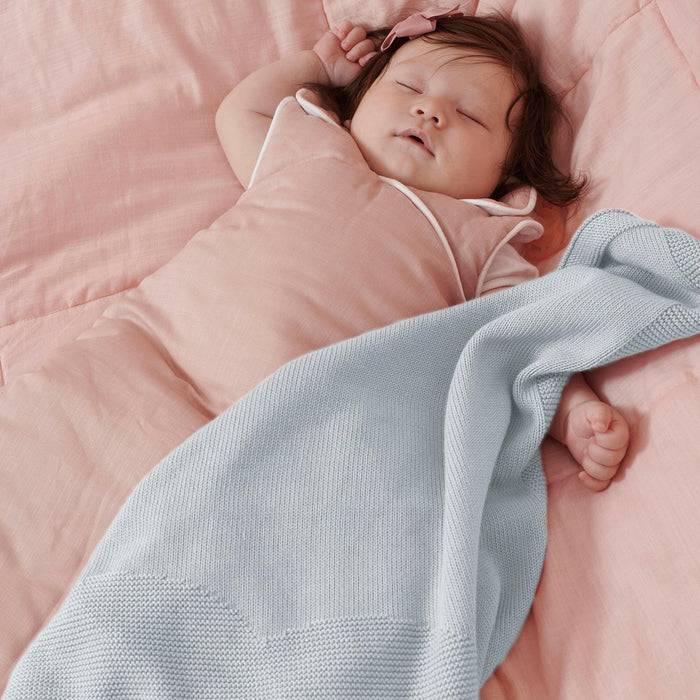 Nordic Coast Company Babydecke Wolke Grau Begrenzte Freigabe